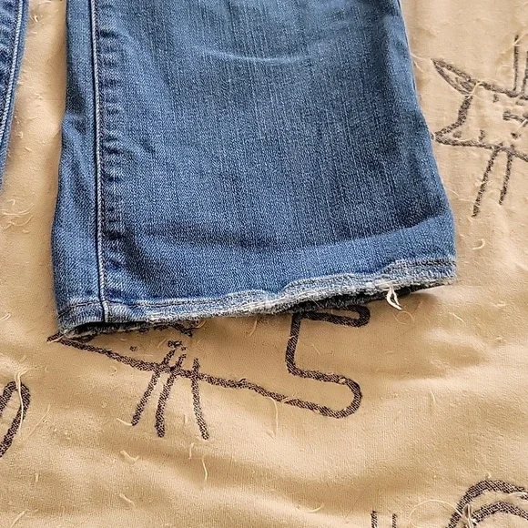 7 for All Mankind Cropped Boot Distressed Jeans 29 - Picture 5 of 5